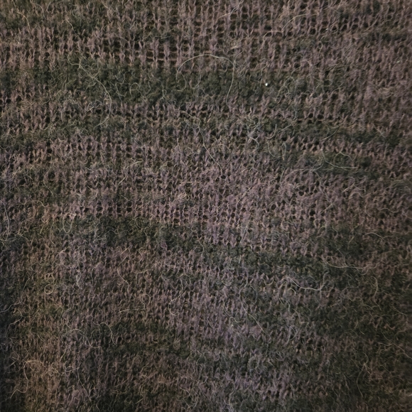 Leith Textured Knit Sweater in Deep Purple - Picture 4 of 6